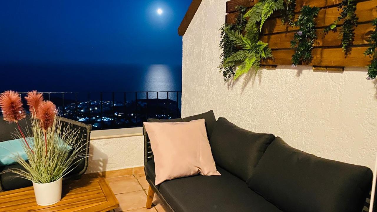 Fantástico apartamento con vistas panorámicas al mar Cumbre del Sol Exterior foto