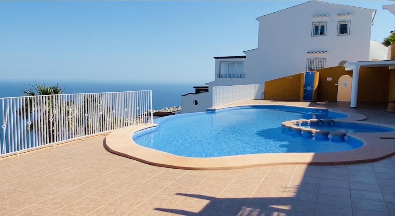 Fantástico apartamento con vistas panorámicas al mar Cumbre del Sol Exterior foto