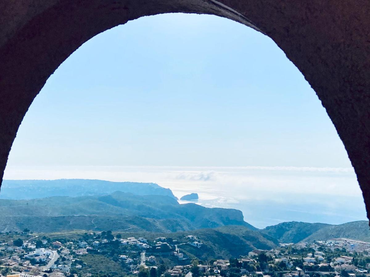 Fantástico apartamento con vistas panorámicas al mar Cumbre del Sol Exterior foto