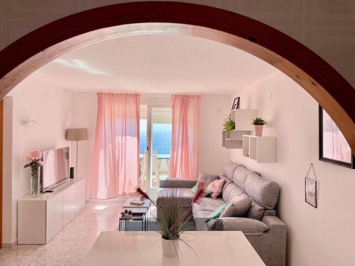 Fantástico apartamento con vistas panorámicas al mar Cumbre del Sol Exterior foto