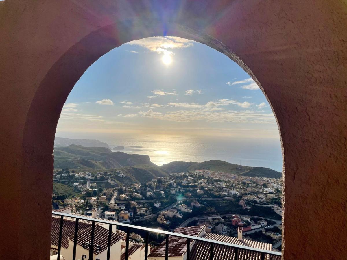 Fantástico apartamento con vistas panorámicas al mar Cumbre del Sol Exterior foto